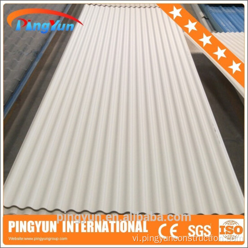 máng nước mưa nhựa PVC / tấm lợp nhựa